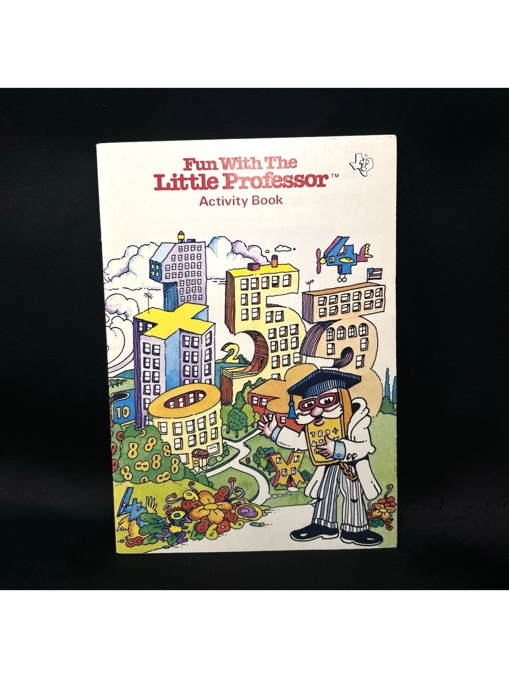 Texas Instruments 1982 Fun Little Professor Activity Book Calculator Companion
